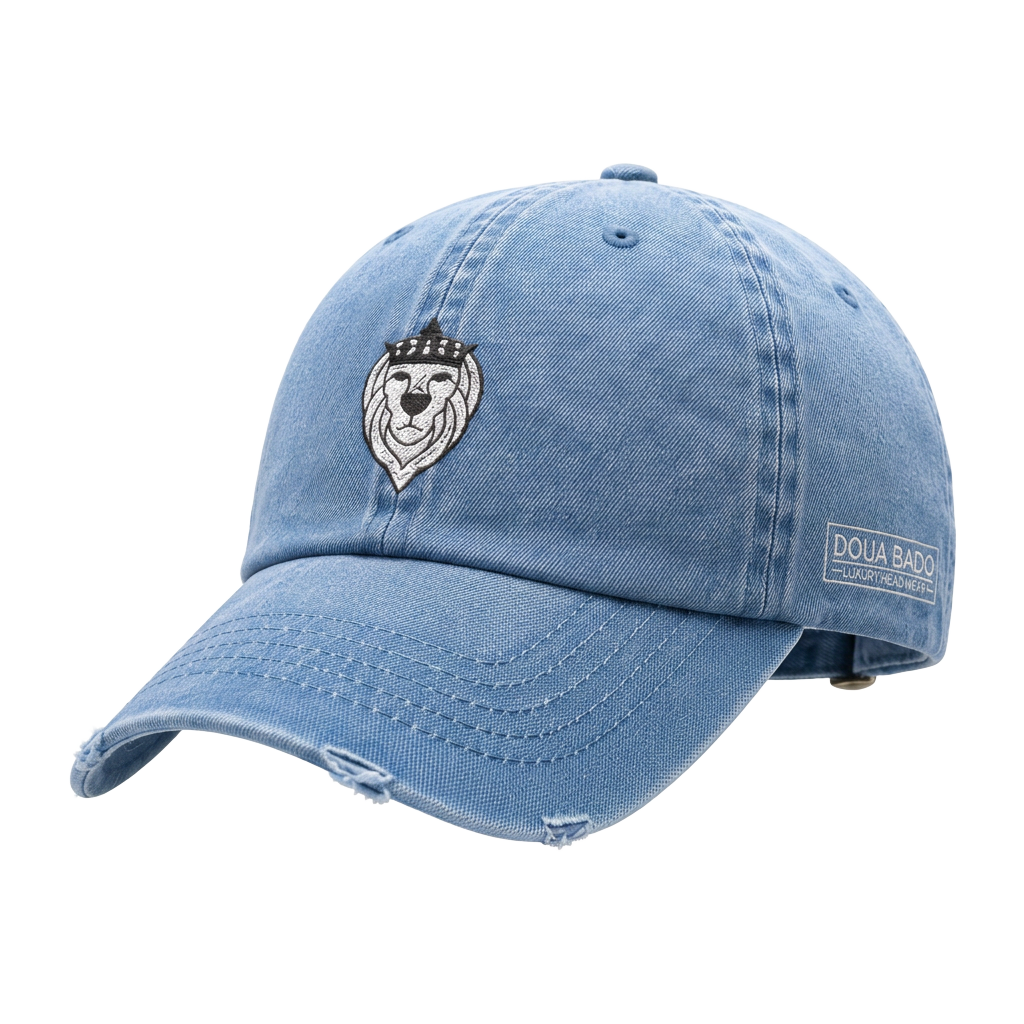 Washed Blue Cap - Image 2