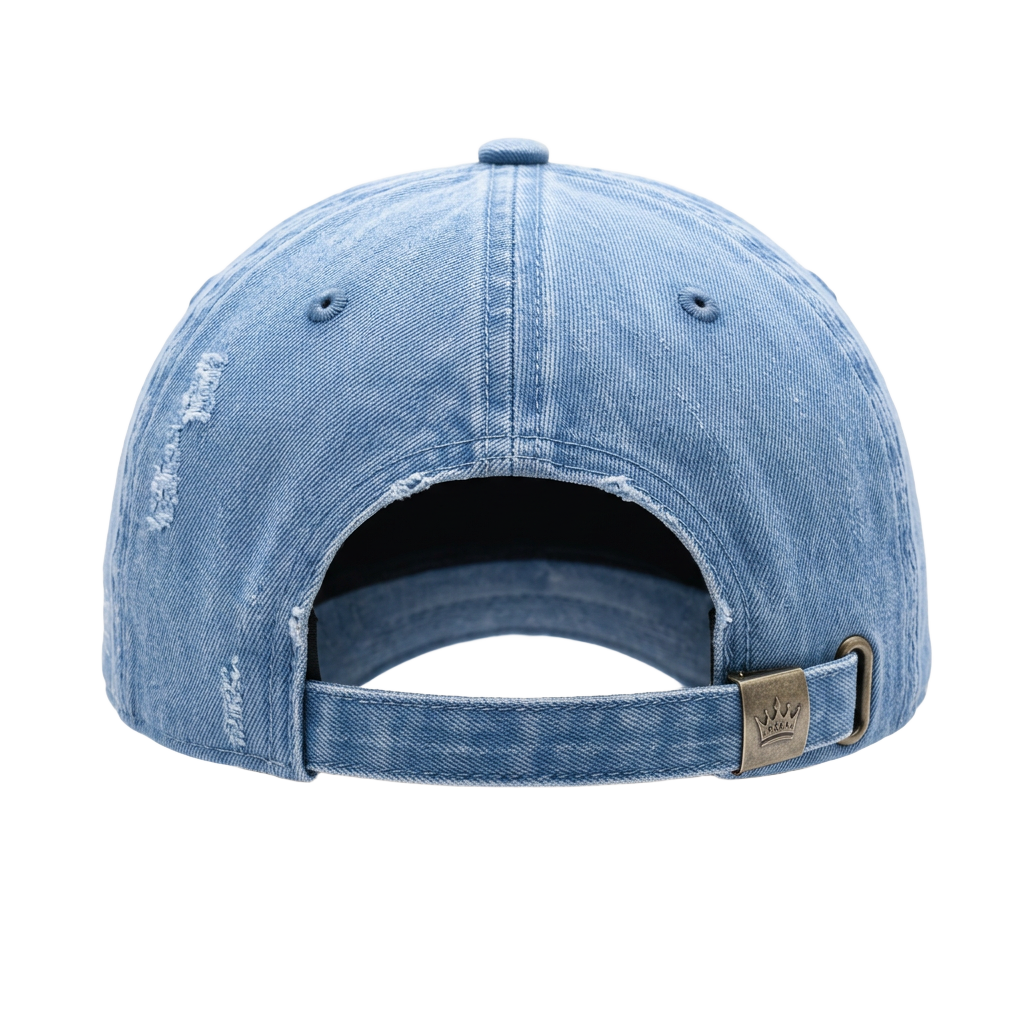 Washed Blue Cap - Image 4
